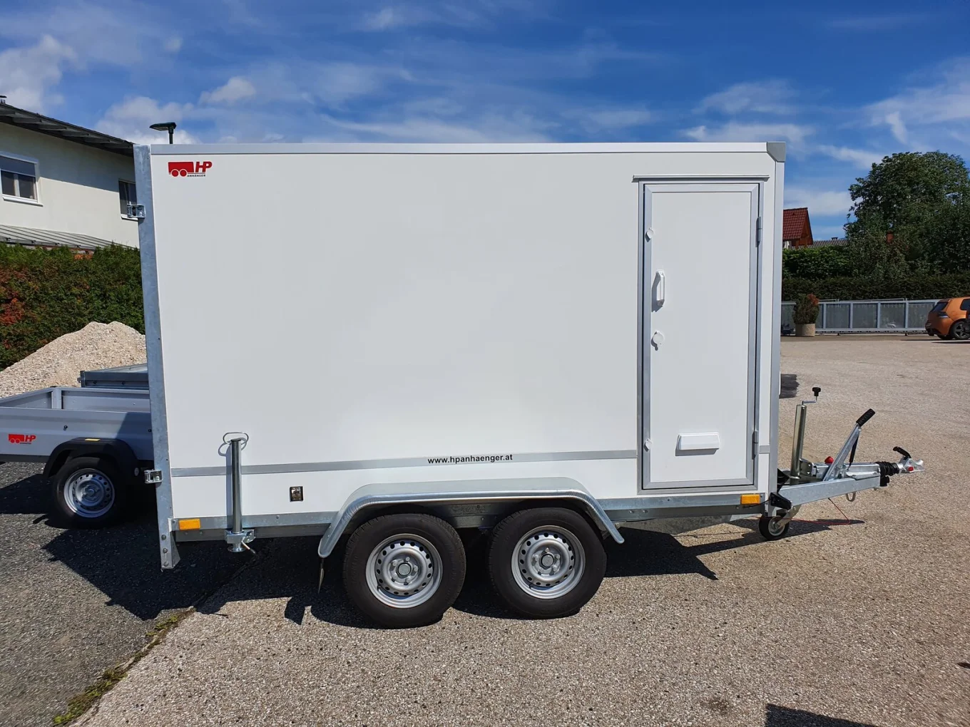 Kofferanhänger, PKW-Anhänger HP 273615-18 HK, 2700 kg GG, 3580x1500x1800 mm mit Seitentür