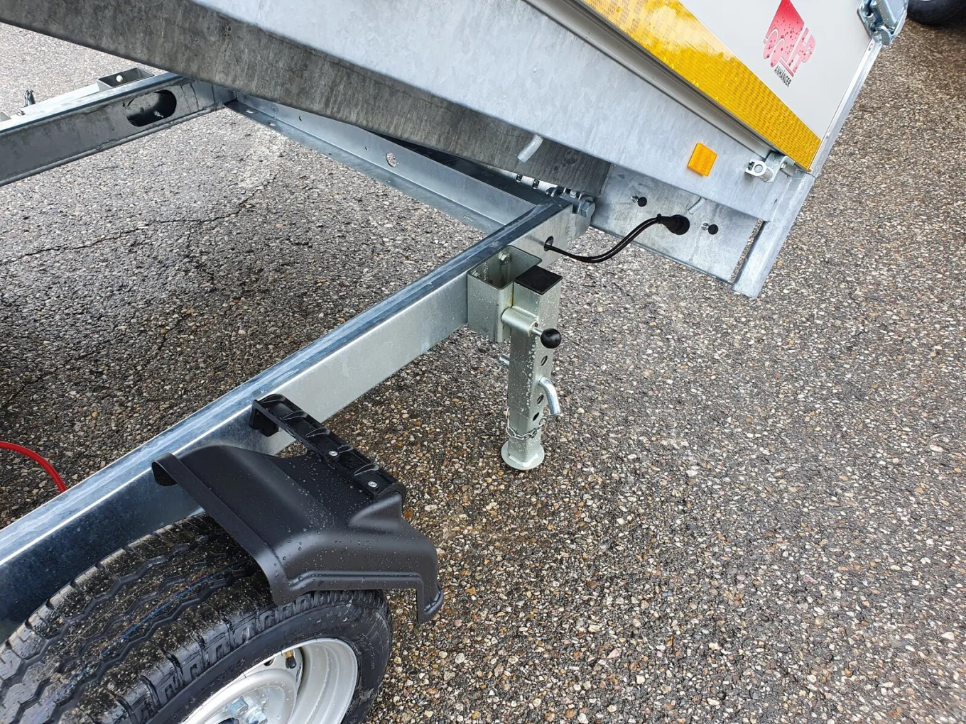 PKW-Anhänger, 3-Seitenkipper, Autoanhänger EDUARD 3116 3-SK, 3110 x 1600 x 300 mm, 2700 kg GG