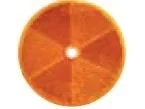 Rückstrahler-Blendlinse orange 60 mm