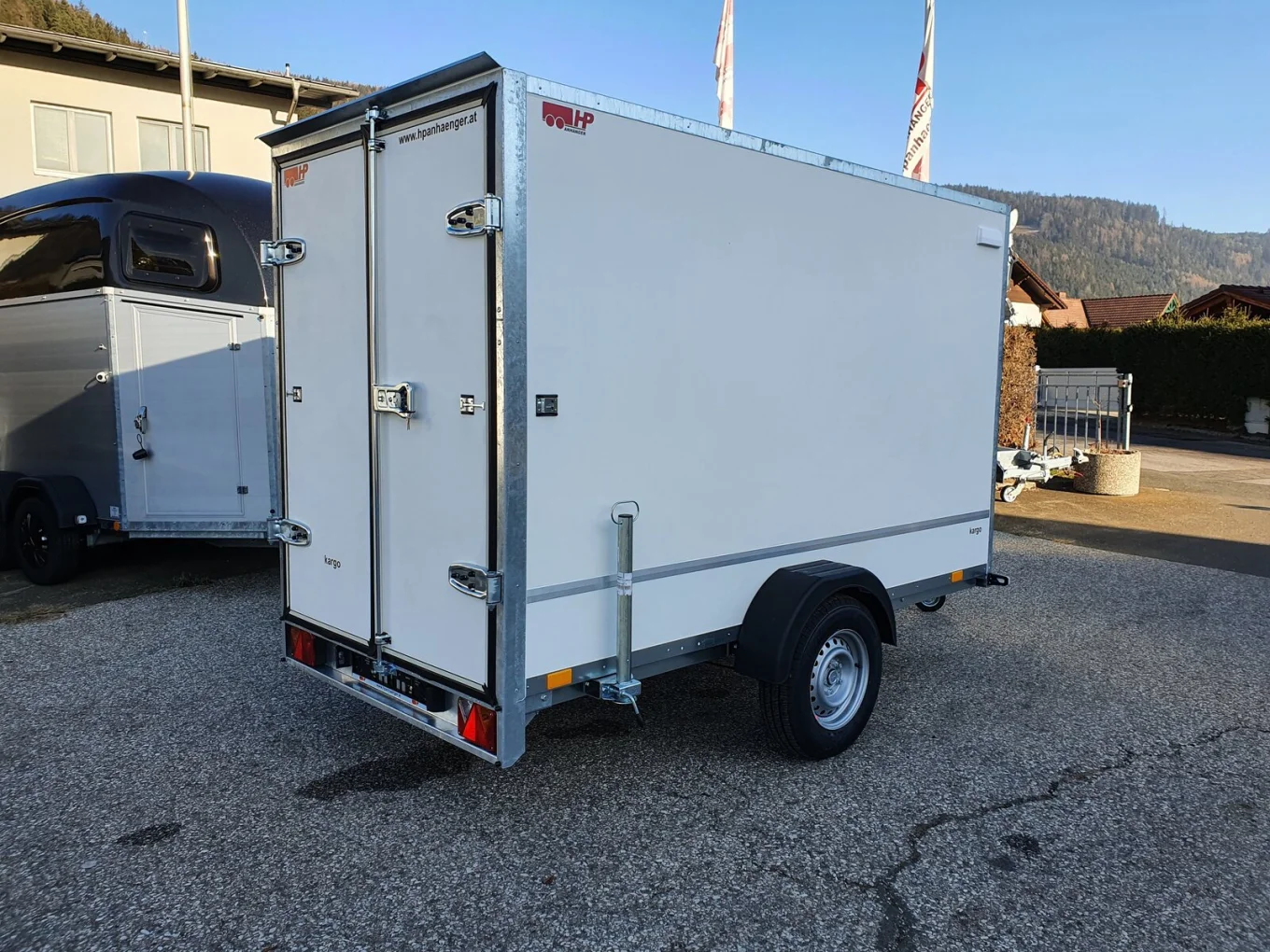 Kofferanhänger, PKW-Anhänger HP 153015-18 HK, 1500 kg gebremst