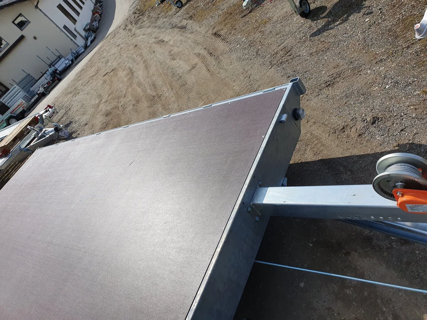 Fahrzeugtransporter, Autoanhänger, Autotransporter, Eduard 4020 NFW, 4060x2000 mm, 2700 kg GG