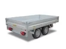PKW-Anhänger, Rückwärtskipper Humbaur HUK 202715 Alu, Tandem-Rückwärts kippbar mit Handpumpe, 2.000kg