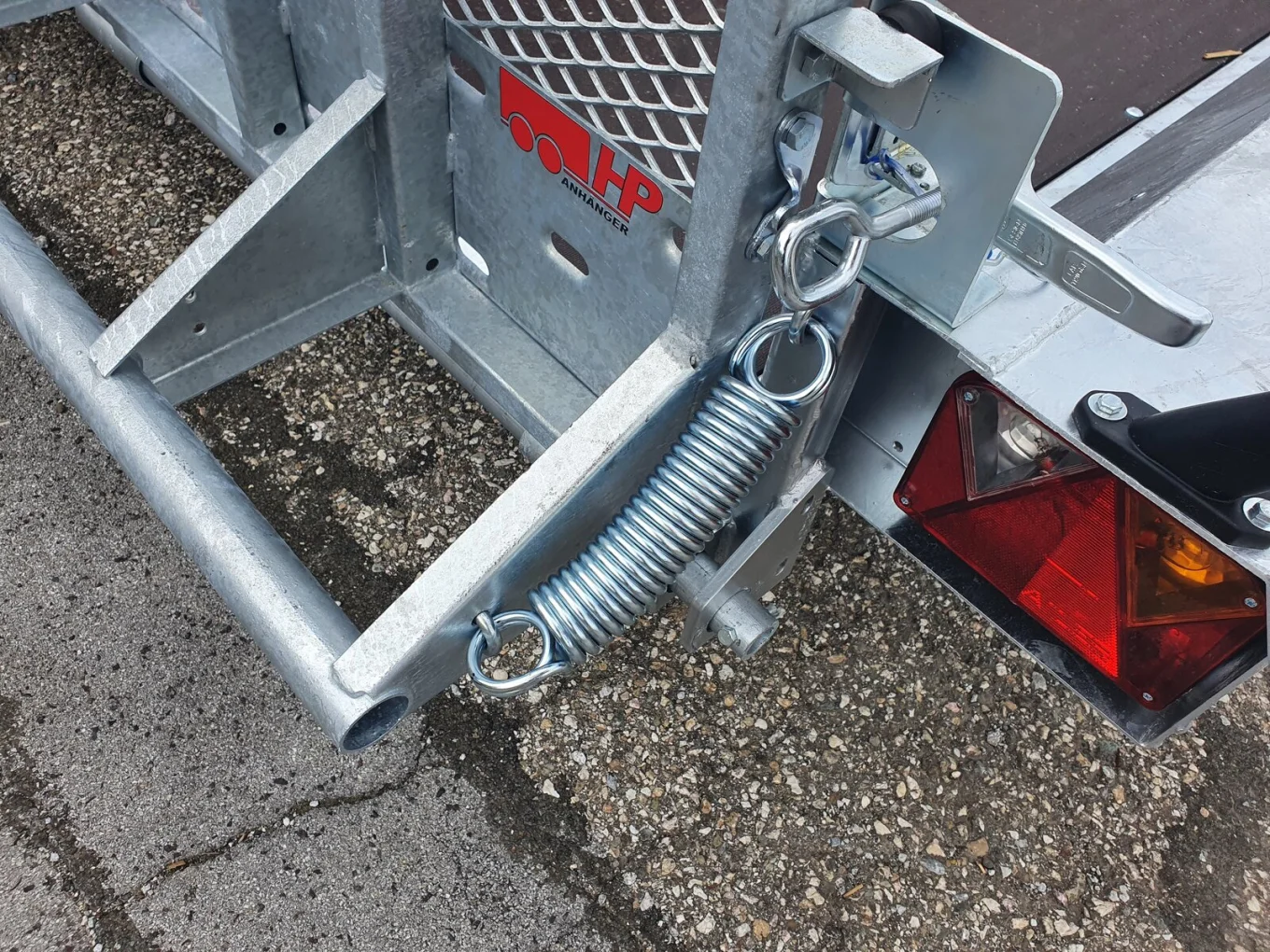 Baumaschinenanhänger, Baggeranhänger, Maschinentransporter HP 353518 T, 3500 kg