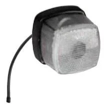 Begrenzungsleuchte Aspöck Sqarepoint mit Kabel