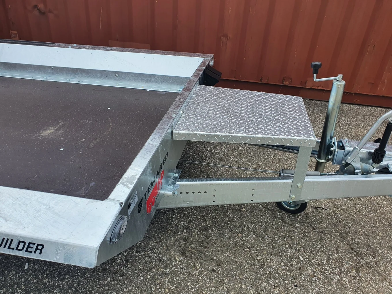 Baumaschinenanhänger, Baggeranhänger, Maschinentransporter HP 272615 T, 2700 kg