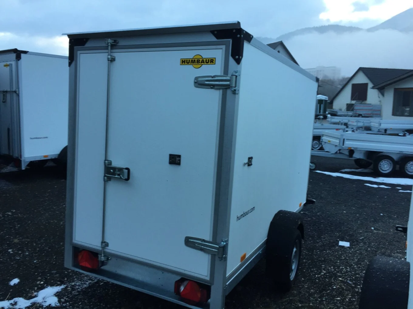 PKW-Anhänger, Kofferanhänger, Humbaur HK 752513-15P ungebremst 750 kg, 2510x1320x1520mm