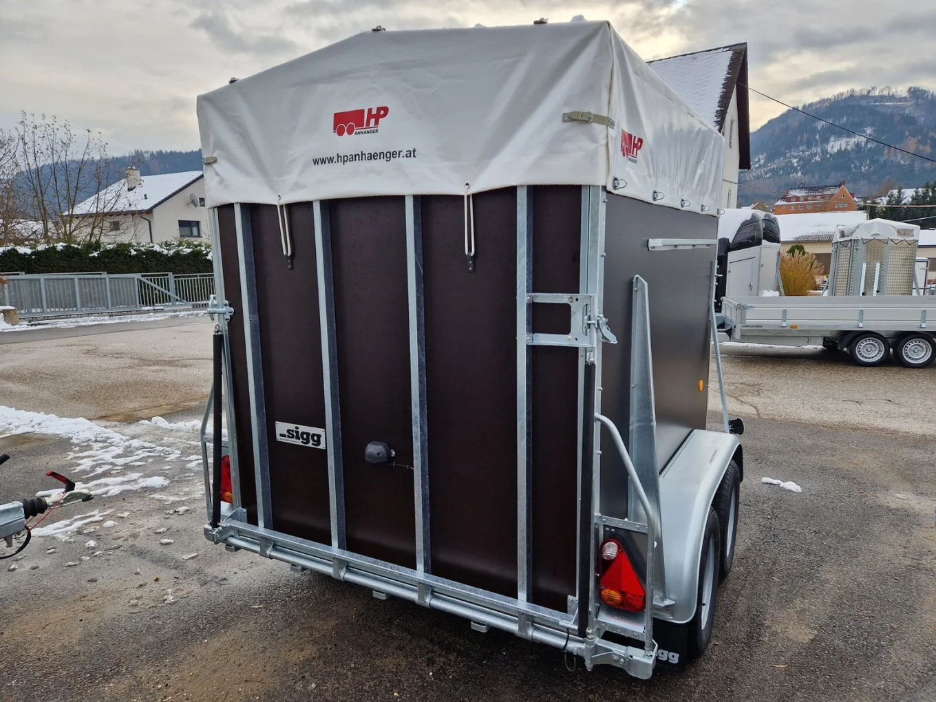 Viehanhänger, PKW-Anhänger HP 290 VA, 2700 kg GG