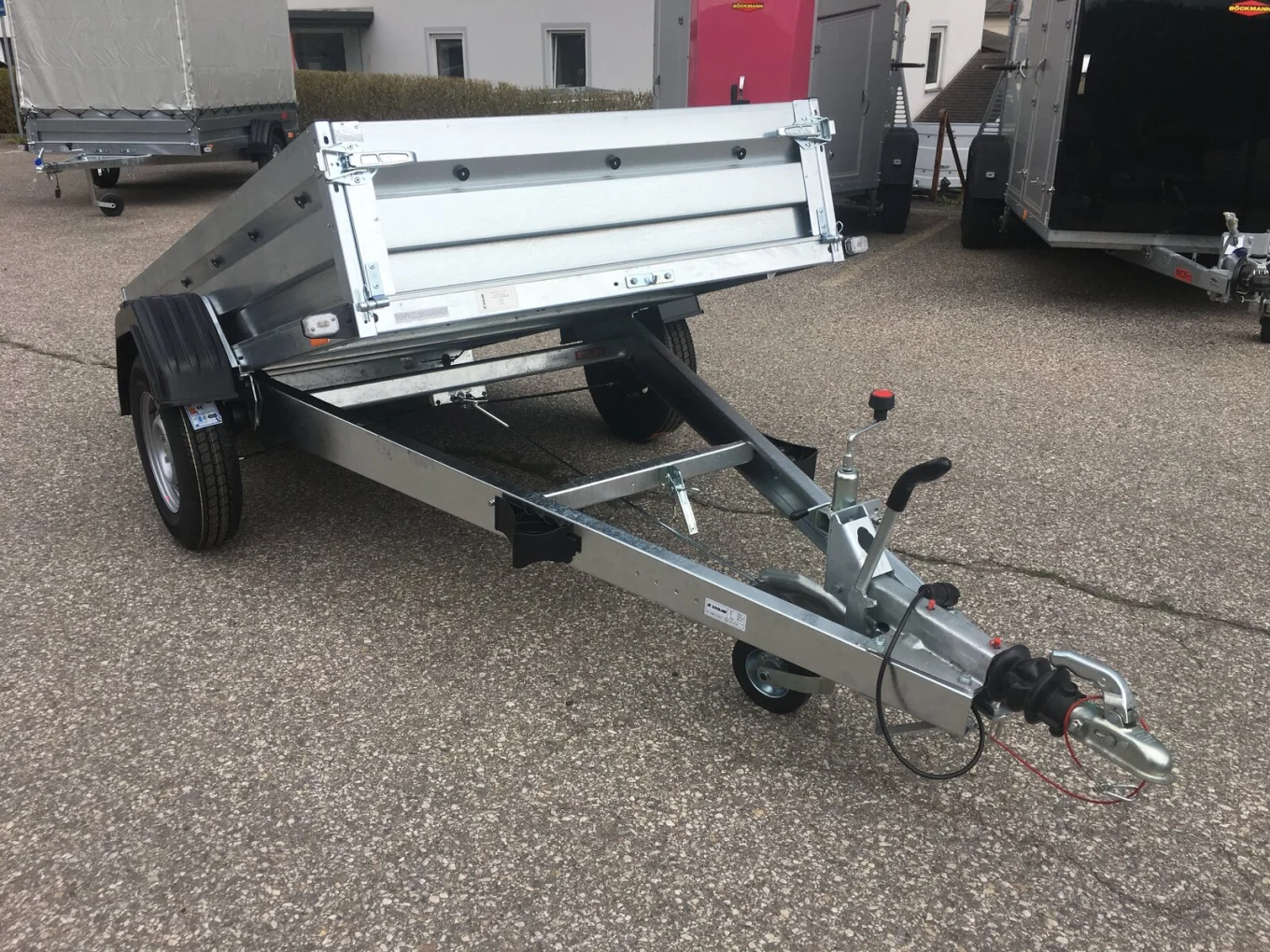 PKW-Anhänger, Autoanhänger HP 3015 GK, 2980 x 1490 x 350 mm, 1300 kg gebremst