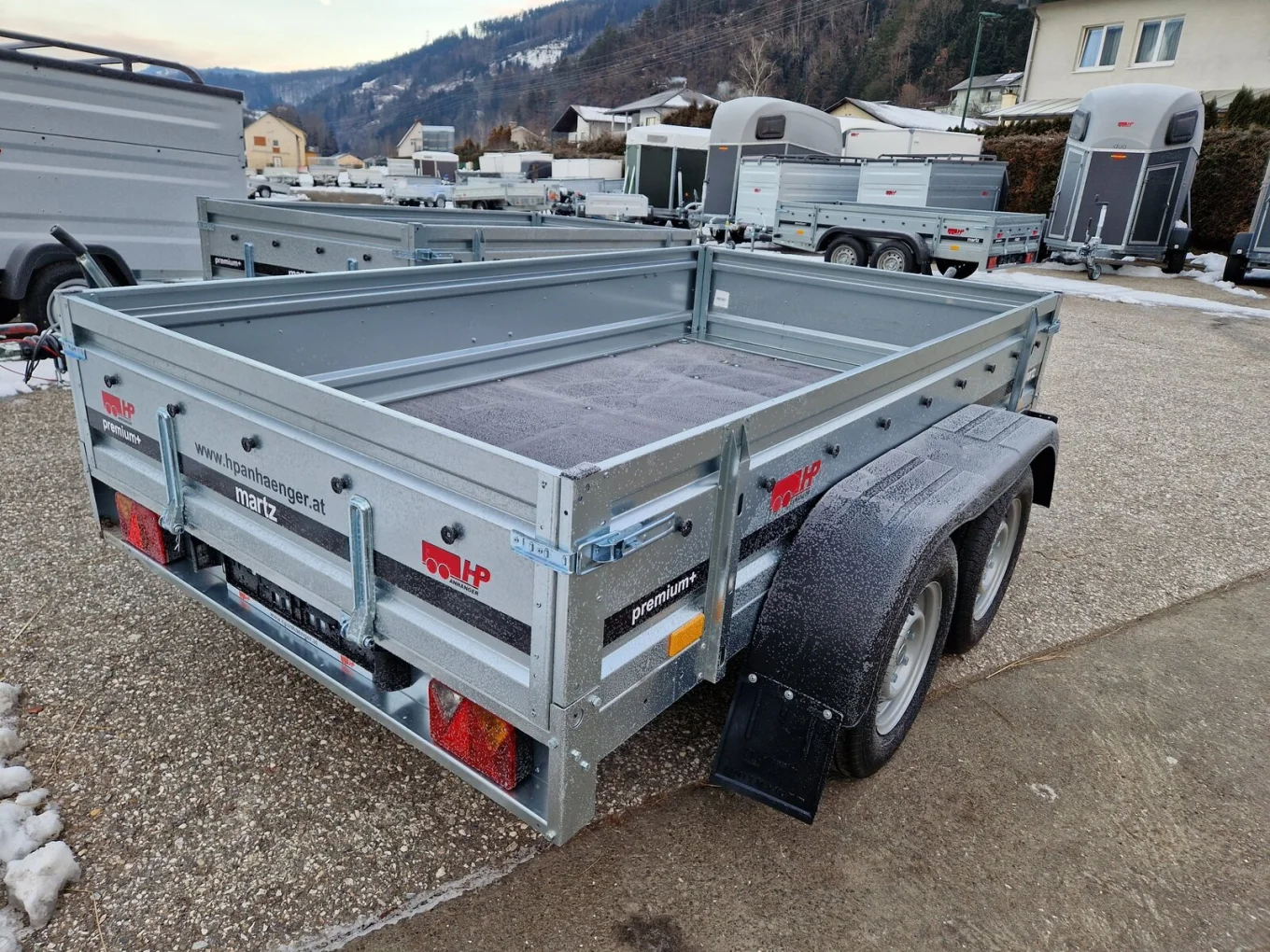 PKW-Anhänger, Autoanhänger HP 2615 T20, 2630x1500x400 mm, 2000 kg GG