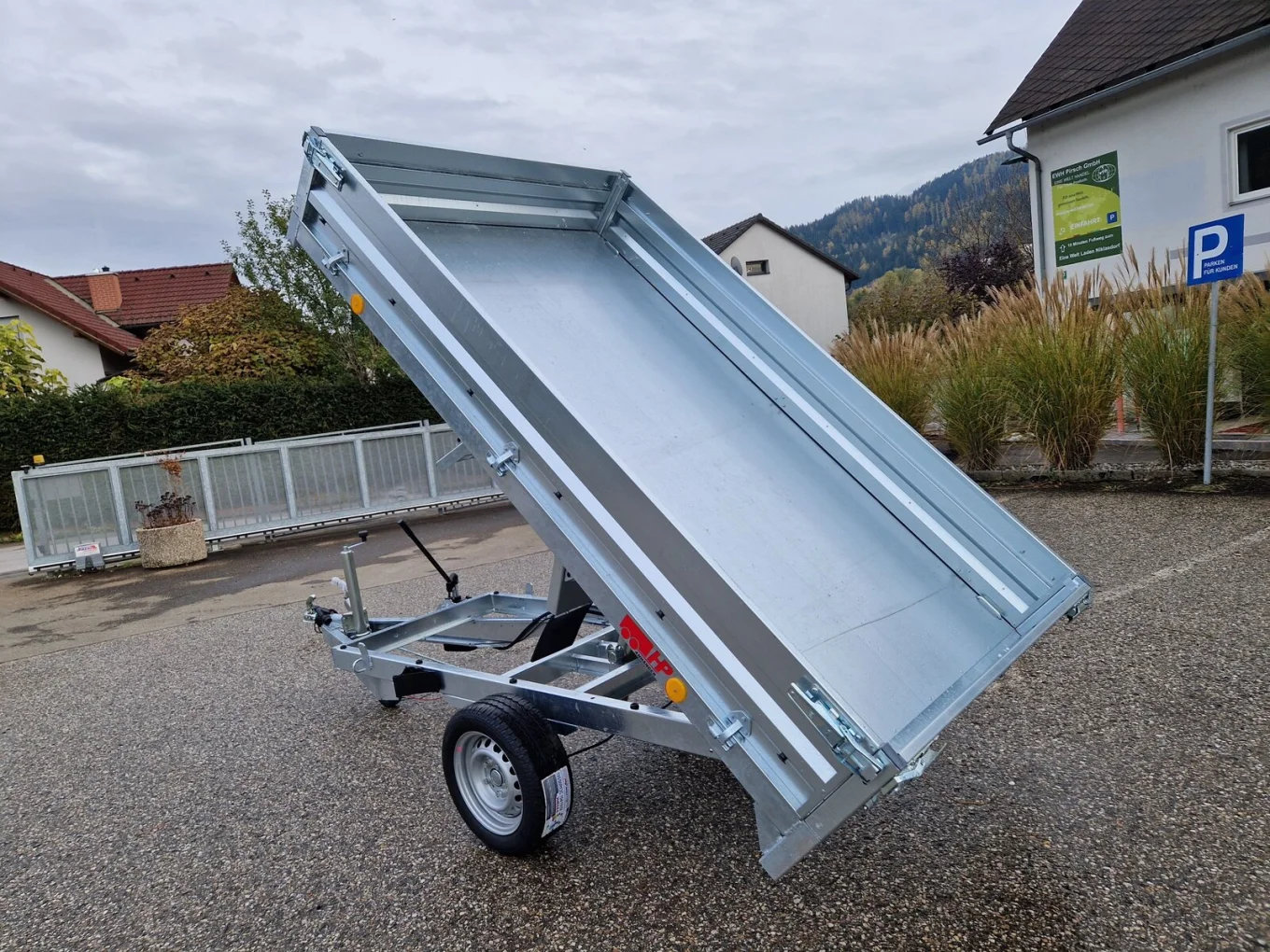 PKW-Anhänger, Rückwärtskipper HP 152515 RK, Einachs 1500 kg