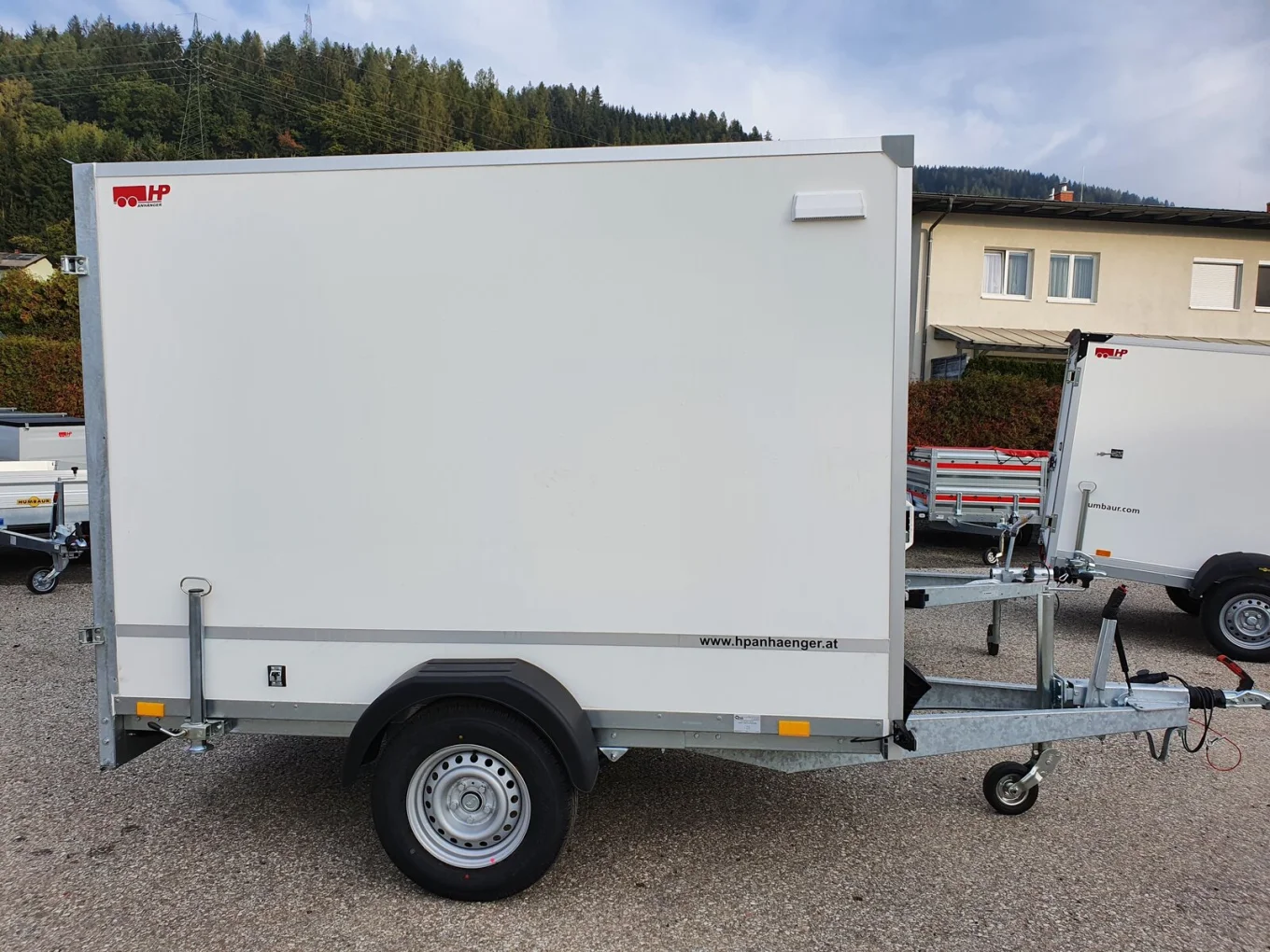 PKW-Anhänger, Autoanhänger, Kofferanhänger HP 132615-18 HK, 2620 x 1500 x 1800 mm