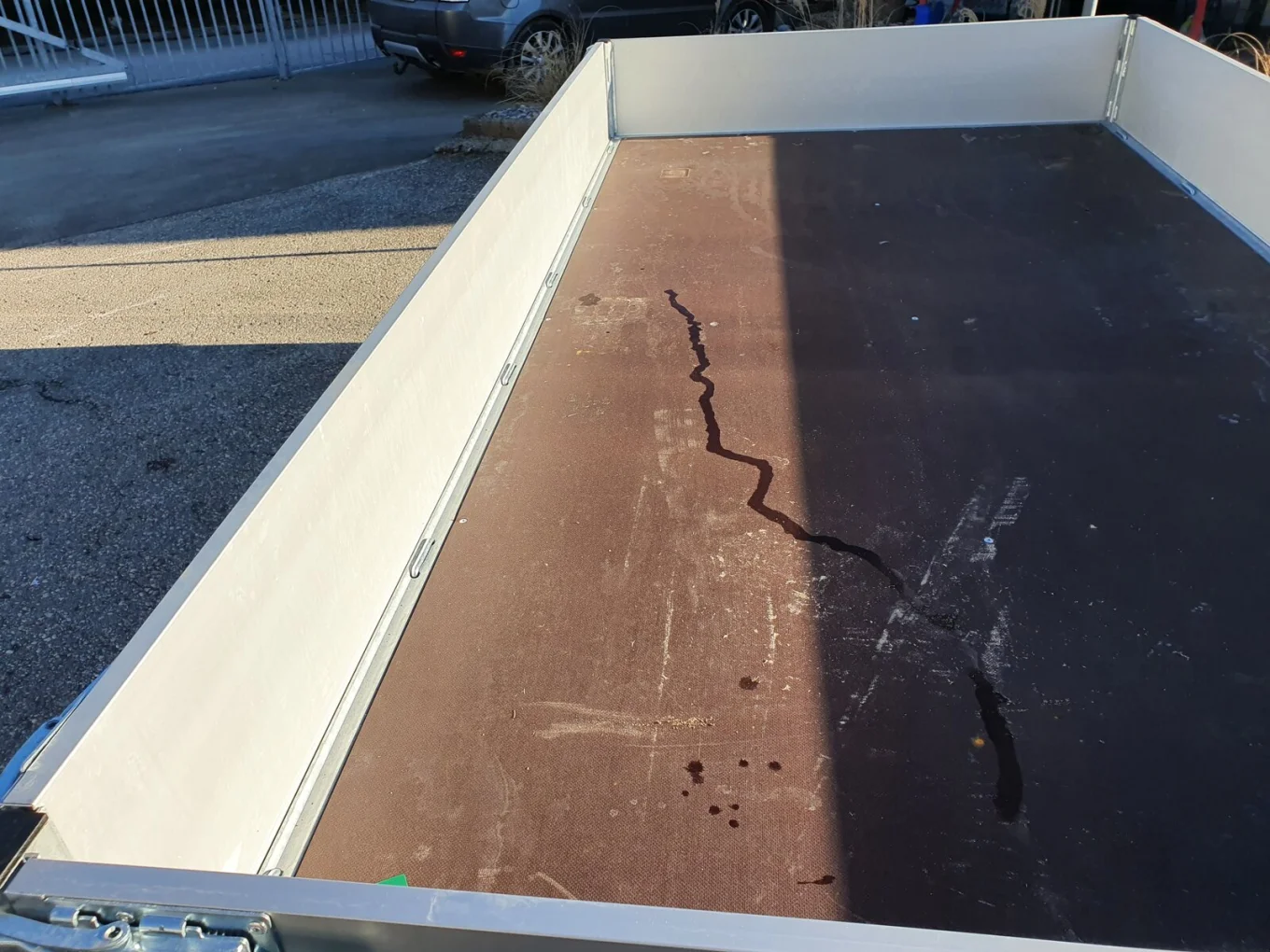 Tandemanhänger, Autoanhänger, Hochlader Eduard 2615 GD, 2560x1500x300mm, 2000 kg GG