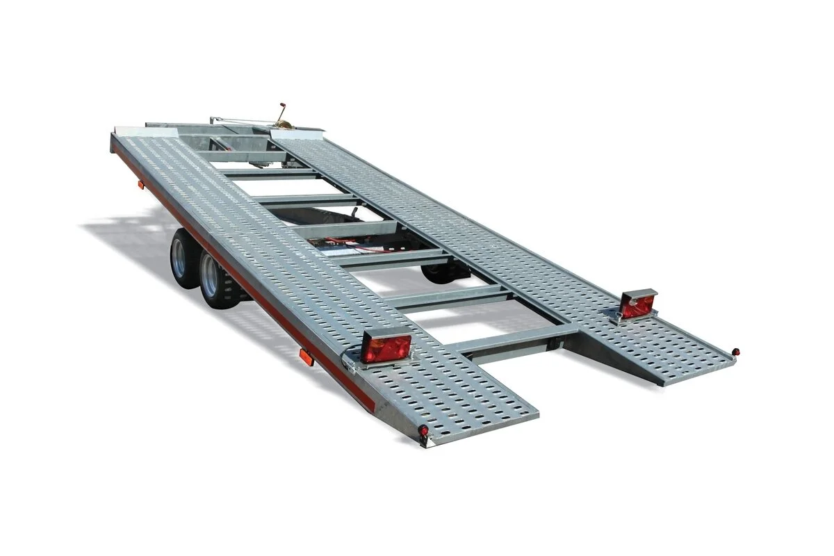 Autotransporter HP 482130 ATK - Fahrzeugtransporter hydraulisch kippbar mit Winde, 3000 kg, Autoanhänger