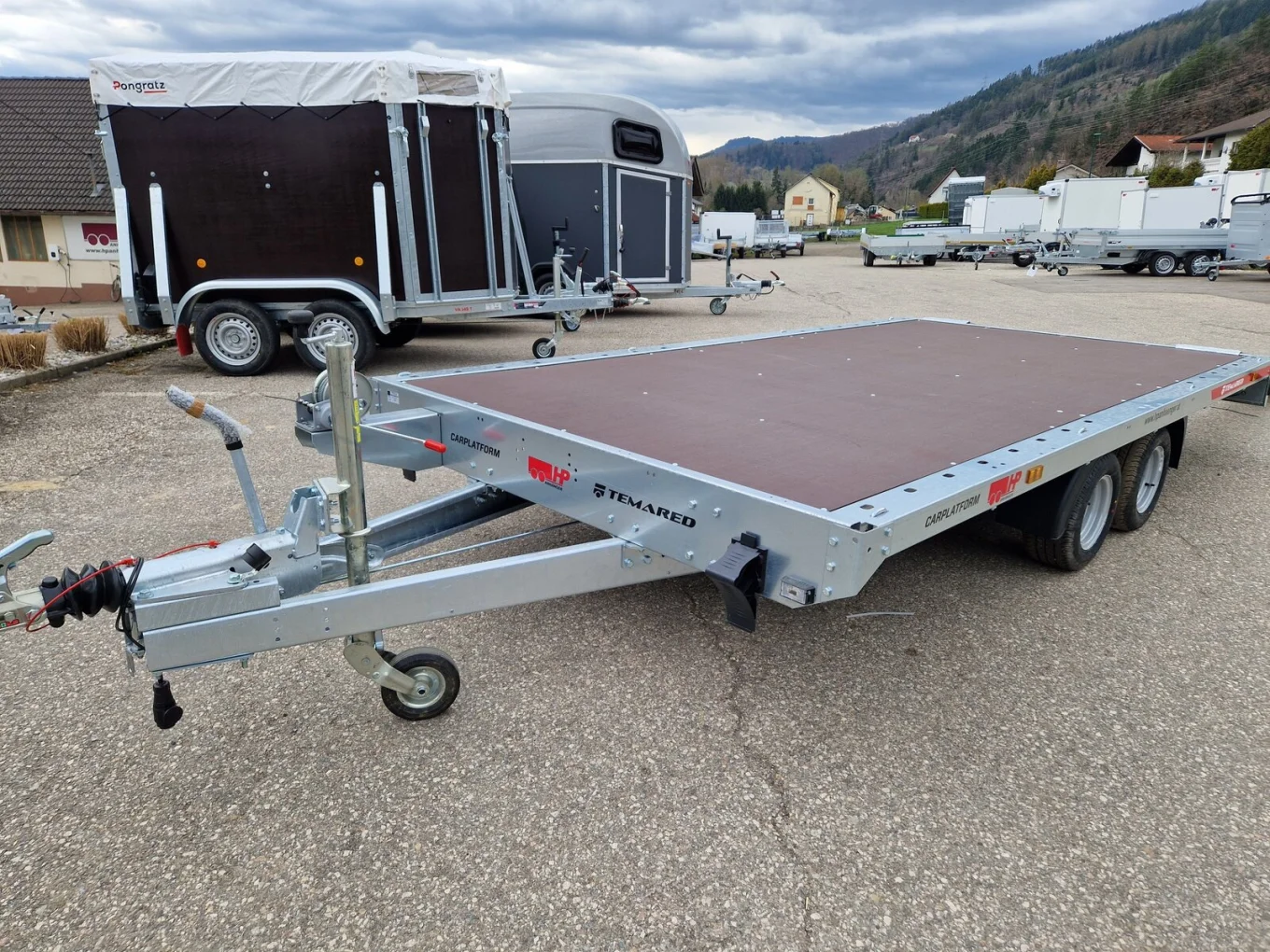 Autotransporter, Fahrzeugtransporter, Universalanhänger, Plateauanhänger HP 412030 ATP-SO