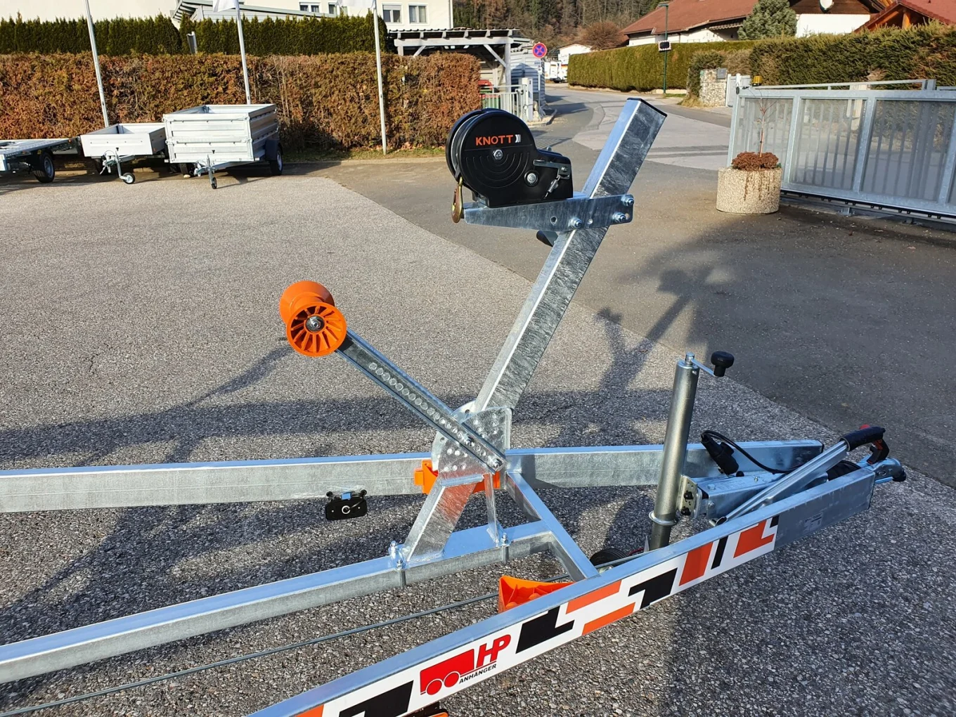 Bootsanhänger, Bootstrailer, Motorbootanhänger HP 1800 BA-R für Bootslänge bis 7,2 m
