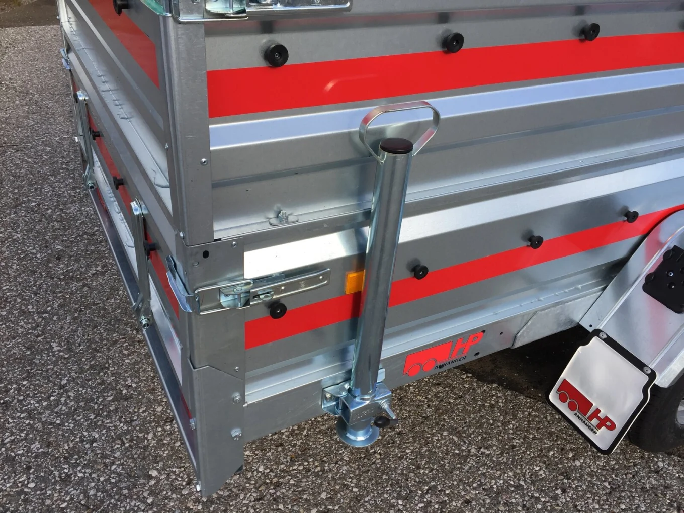 PKW-Anhänger, Autoanhänger HP 2615 GA, 2630 x 1500 x 400 mm, + Aufsatzw. 400 mm, Flachplane