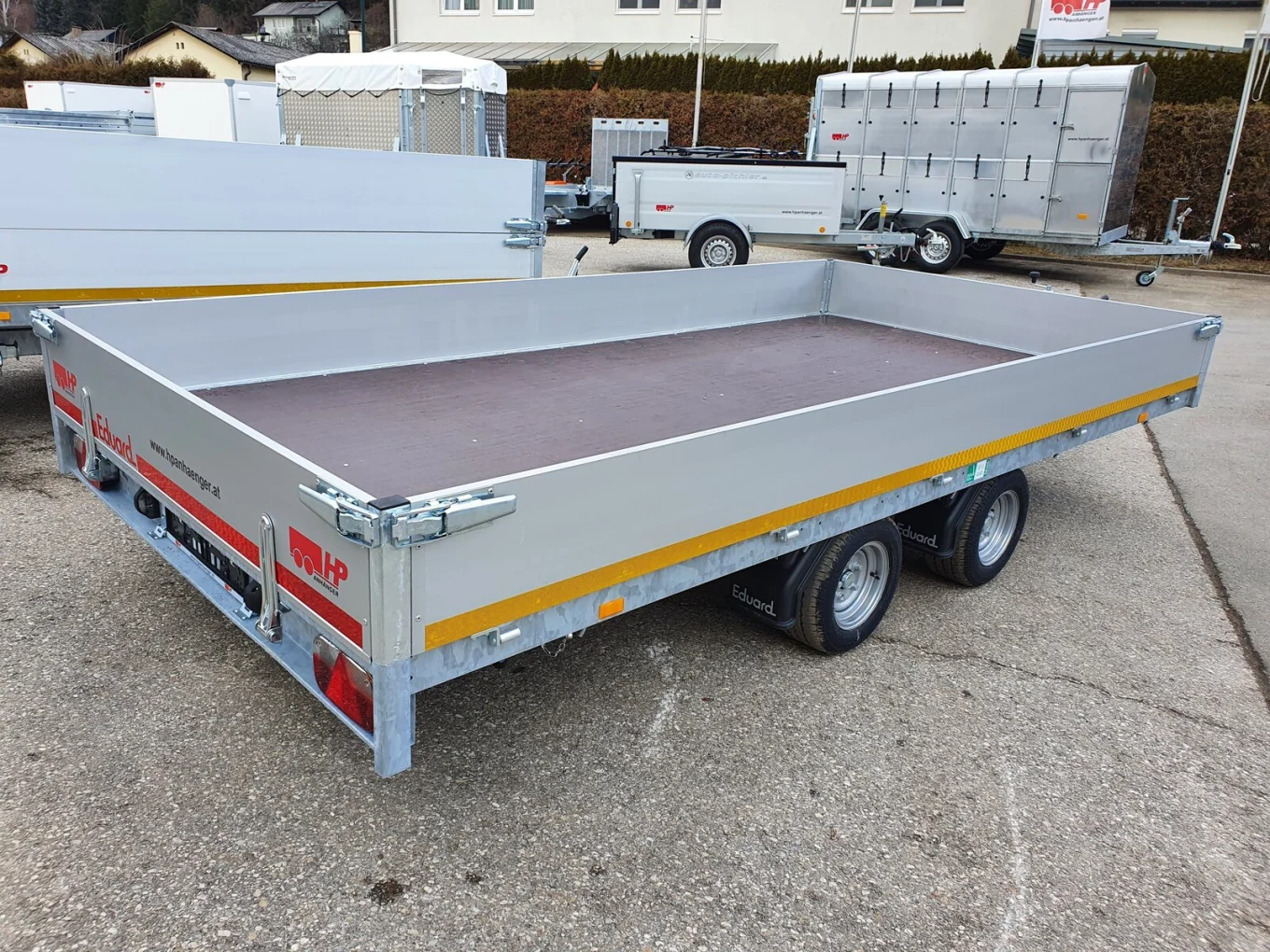 Fahrzeugtransporter, Autoanhänger, Autotransporter, Eduard 4020 NFW, 4060x2000 mm, 2700 kg GG