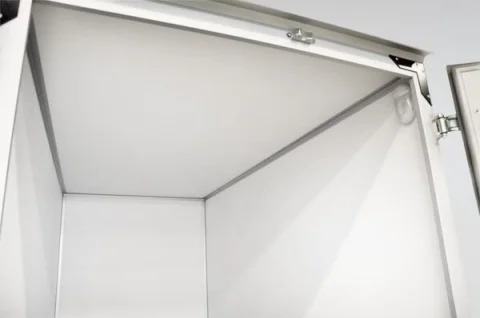 PKW-Anhänger, Kofferanhänger mit Überfahrwand, Humbaur HK 153015-18 - Einachs- Kofferanhänger, 1500kg