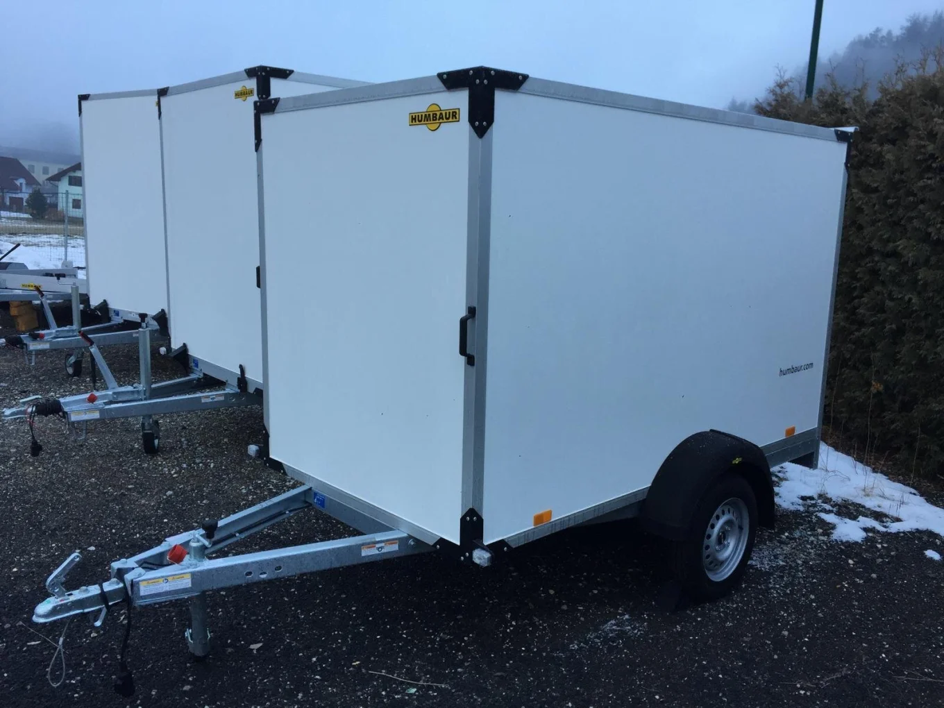 PKW-Anhänger, Kofferanhänger, Humbaur HK 752513-15P ungebremst 750 kg, 2510x1320x1520mm