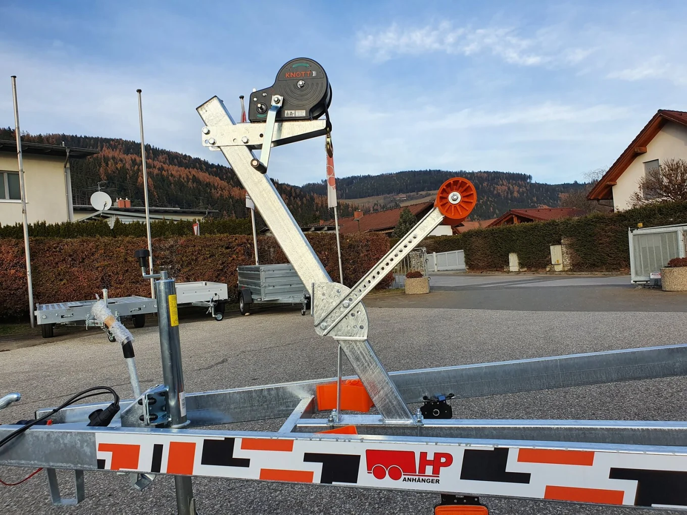 Bootsanhänger, Bootstrailer, Motorbootanhänger HP 1300 BA-R für Bootslänge bis 6,3 m