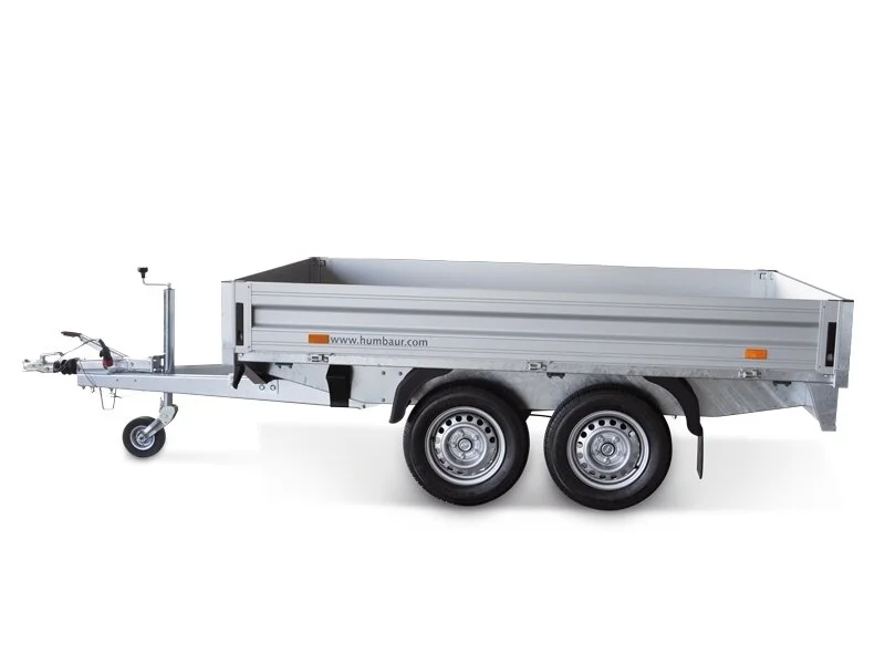 PKW-Anhänger HT 203116 Gewerbeanhänger, Tandem-Hochlader Aluminium, 2.000kg, bei HP-Anhänger