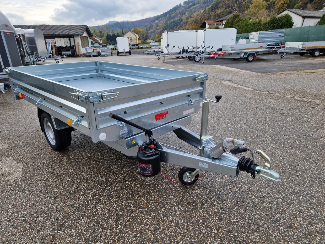 PKW-Anhänger, Rückwärtskipper HP 152515 RK, Einachs 1500 kg
