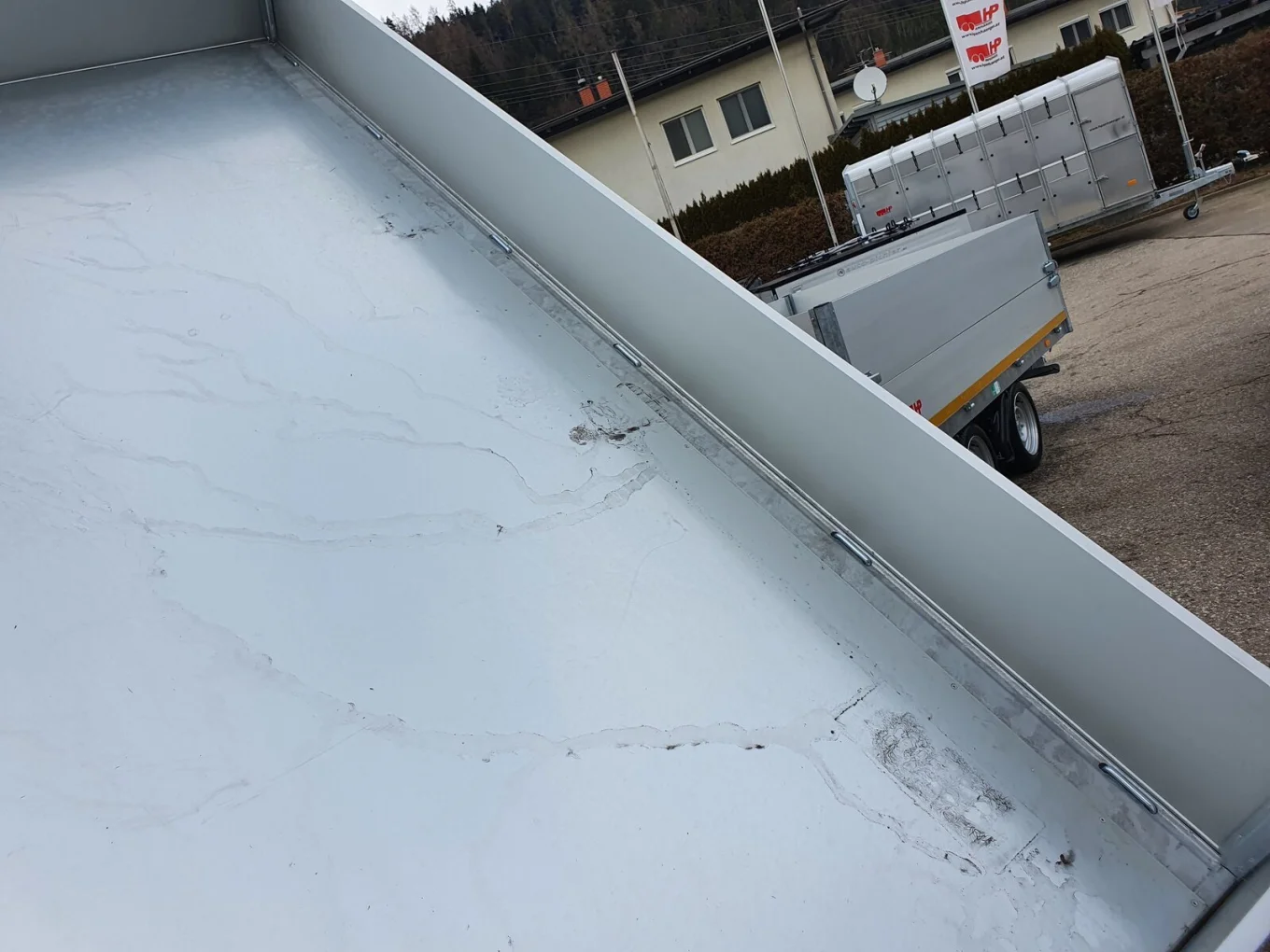 PKW-Anhänger, 3-Seiten Kipper Eduard 3518 3-SK EP, 3580 x 1800 x 300 mm, 3500 kg GG, hydraulisch mit E-Kombipumpe