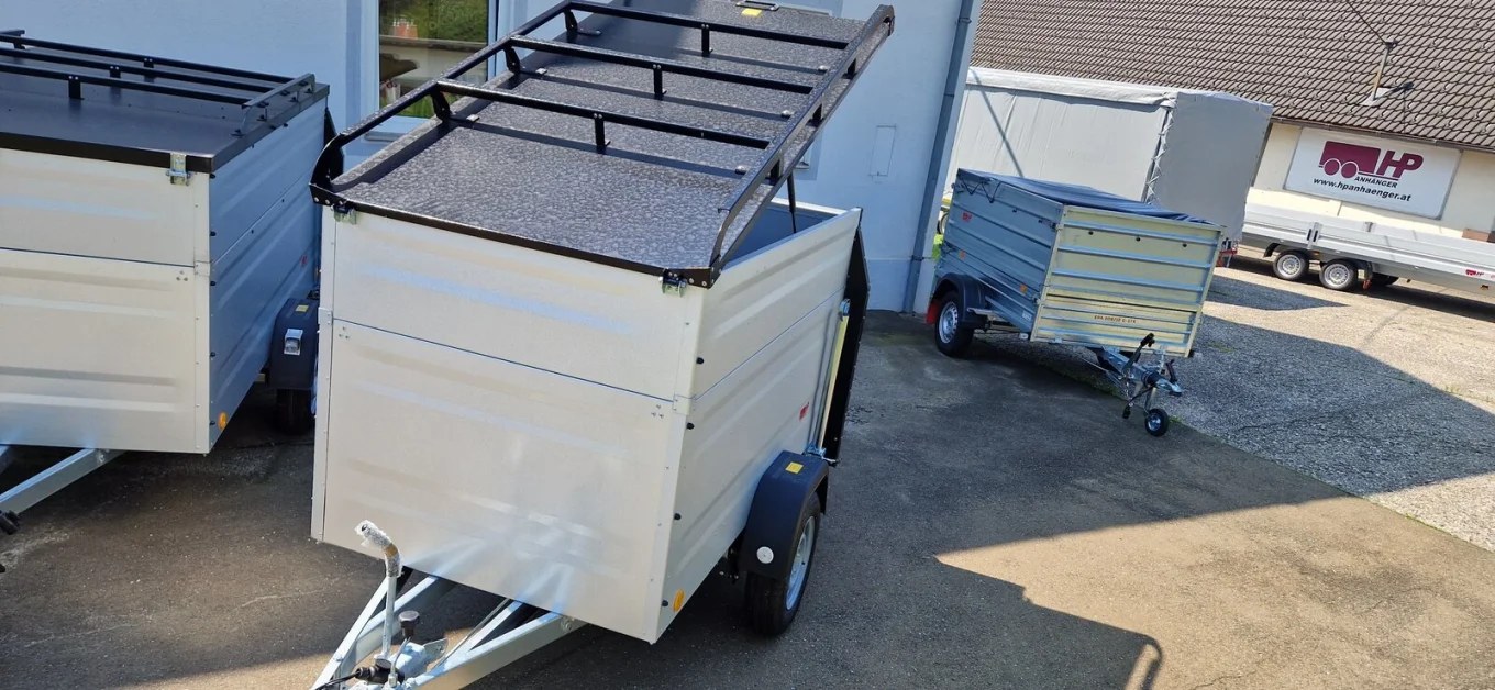 Deckelanhänger, PKW-Anhänger HP 2011 G/107 Plus, 2020 x 1075 x 1020 mm, 1000 kg gebremst