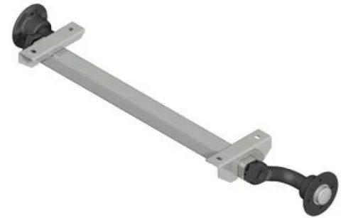 Achse KNOTT, Auflage 1000 mm, ungebremst 750 kg