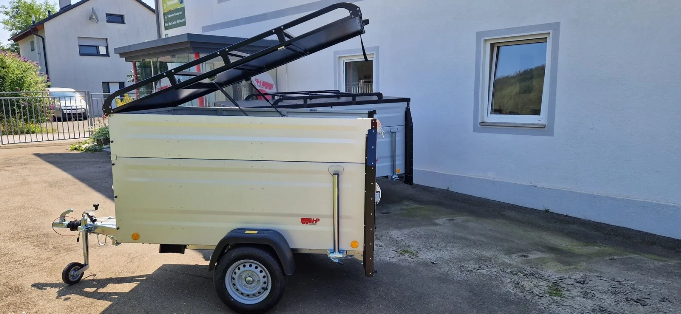 Deckelanhänger, PKW-Anhänger HP 2011 U/107 Plus, 2020 x 1075 x 1020 mm, 750 kg ungebremst