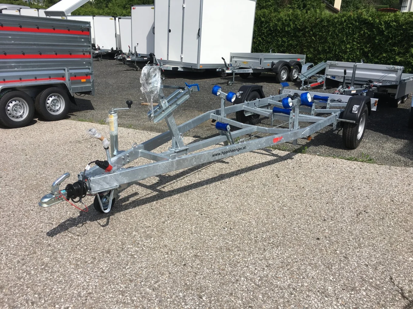 Bootsanhänger, Bootstrailer PKW-Anhänger für Motorboote, HP 1300 BA für Motorboote bis ca. 5,8 m