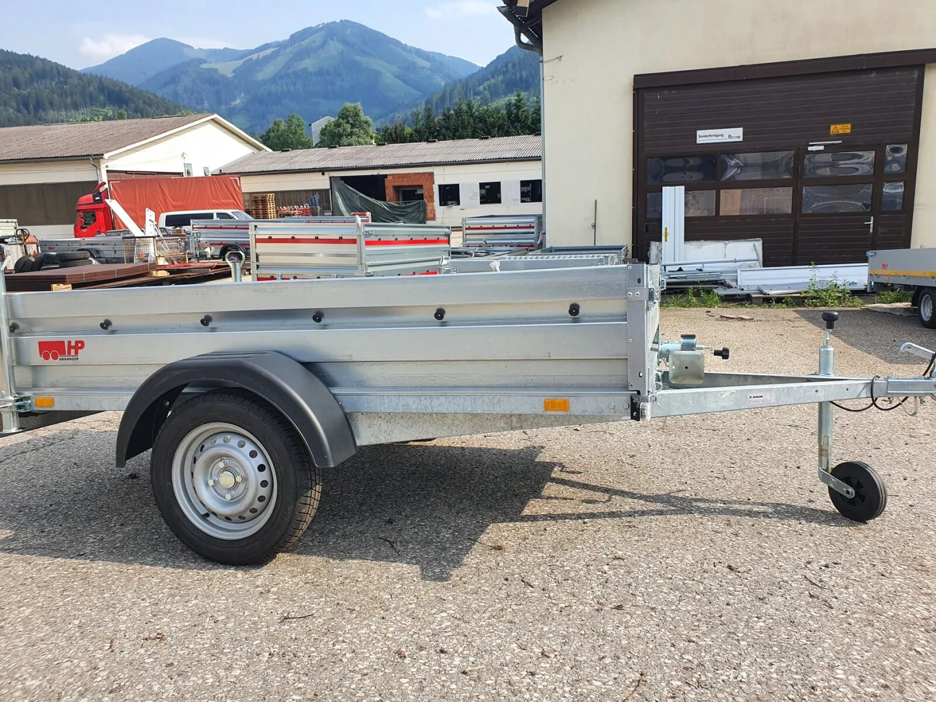 PKW-Anhänger, Autoanhänger, HP 2022 UK, 2050 x 1220 x 350 mm, 750 kg ungebremst