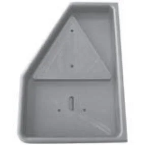 Leuchtenträger Aspöck Kunststoff links