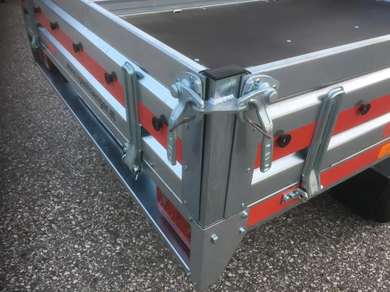 PKW-Anhänger, Hochlader, HP 752515 LH, 750 kg einachs-ungebremst, 2550x1530x300 mm, Autoanhänger