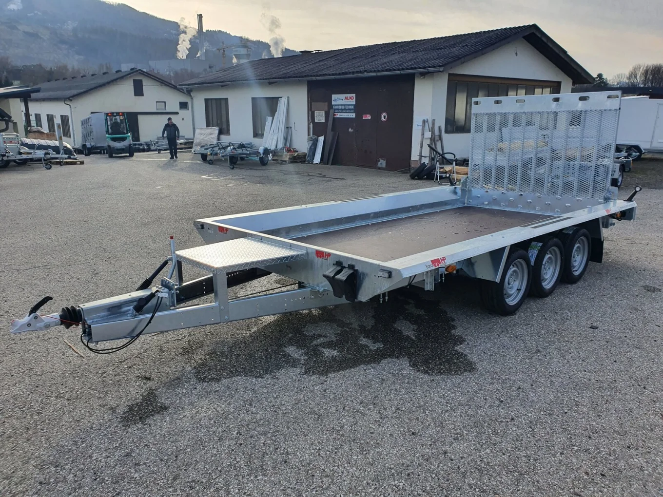 Baumaschinenanhänger, Universaltransporter HP 353518/3 Tridem