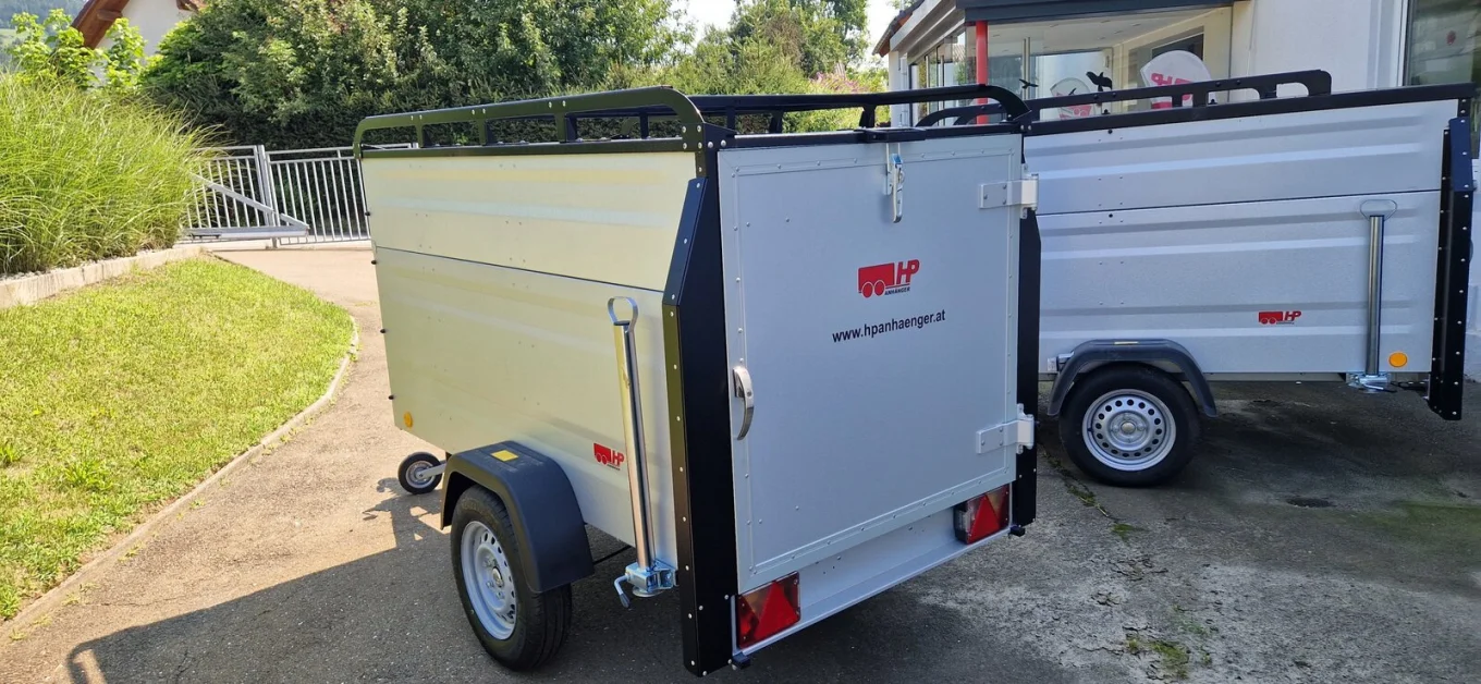Deckelanhänger, PKW-Anhänger HP 2011 G/107 Plus, 2020 x 1075 x 1020 mm, 1000 kg gebremst