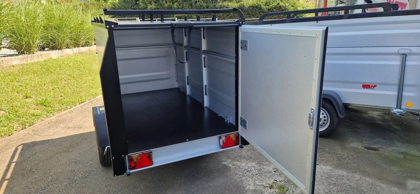 Deckelanhänger, PKW-Anhänger HP 2011 G/107 Plus, 2020 x 1075 x 1020 mm, 1000 kg gebremst