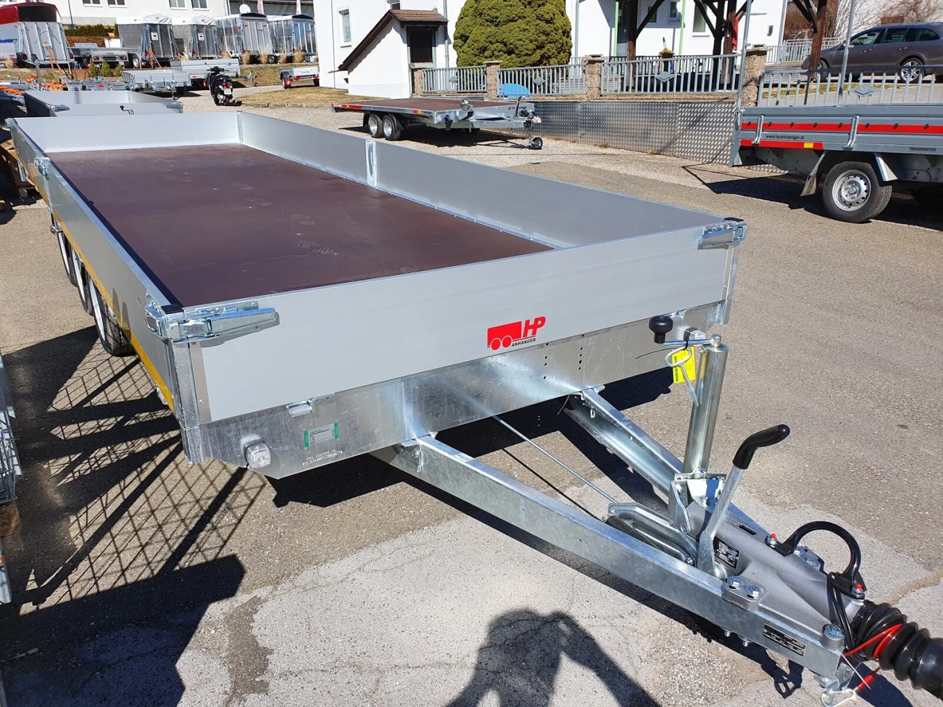 Autoanhänger, Hochlader Eduard, PKW-Anhänger 5020 Tridem, 5060x2000x300 mm, 3500 kg