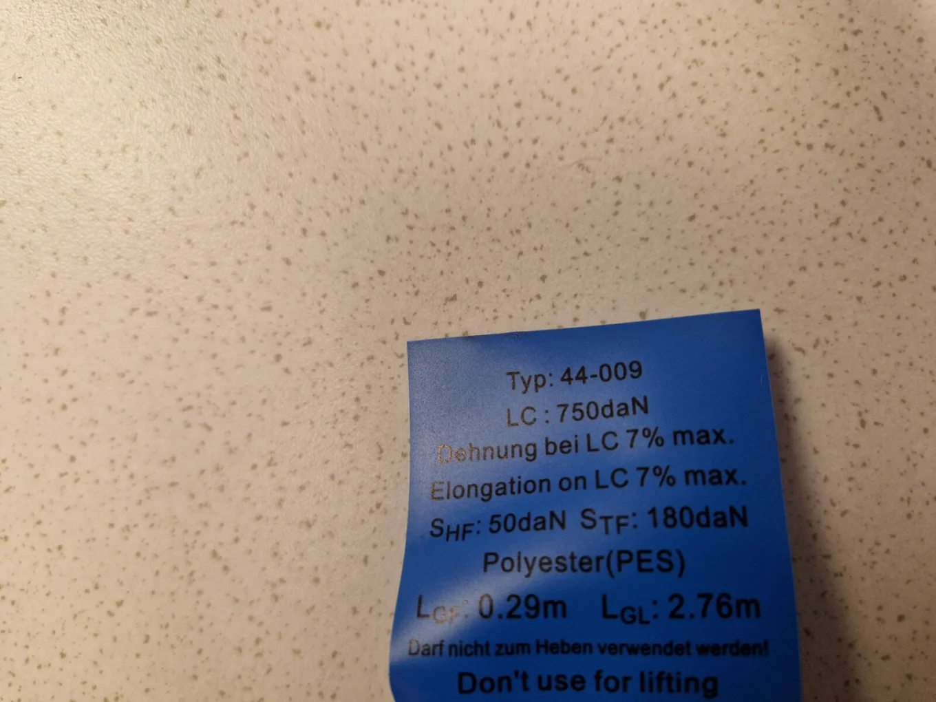 Zurrgurt, Spanngurt Selbstaufrollend 50 x 3000 mm