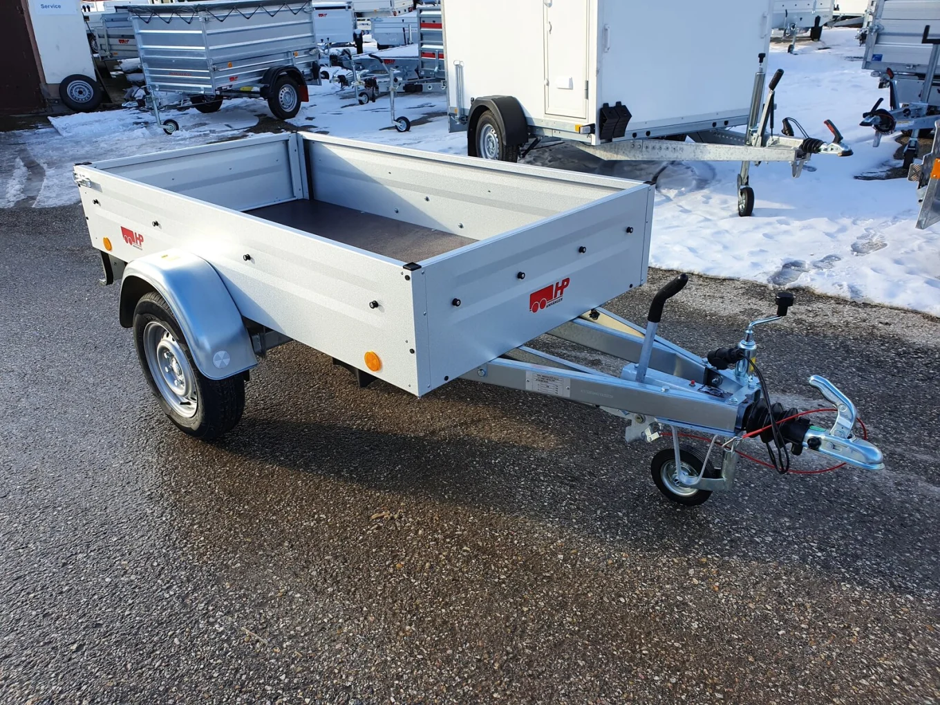 PKW Anhänger, Autoanhänger HP 202 G, 1000 kg gebremst 2020 x 1075 x 345 mm