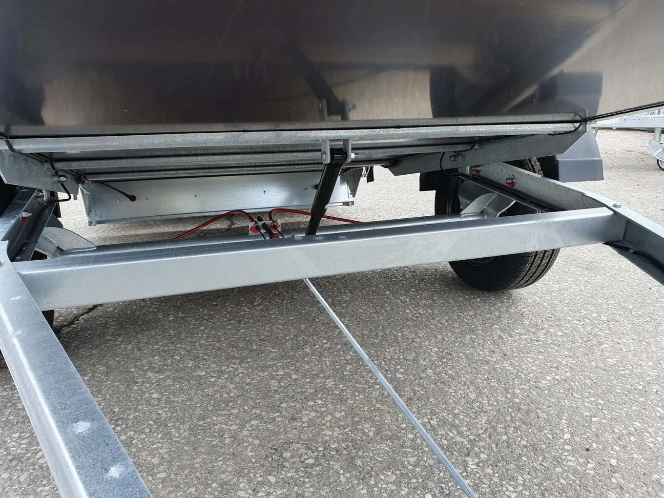 PKW Anhänger, Autoanhänger Humbaur HA 132513 BK kippbar 2510 x 1320 x 350 mm, 1300 kg gebremst