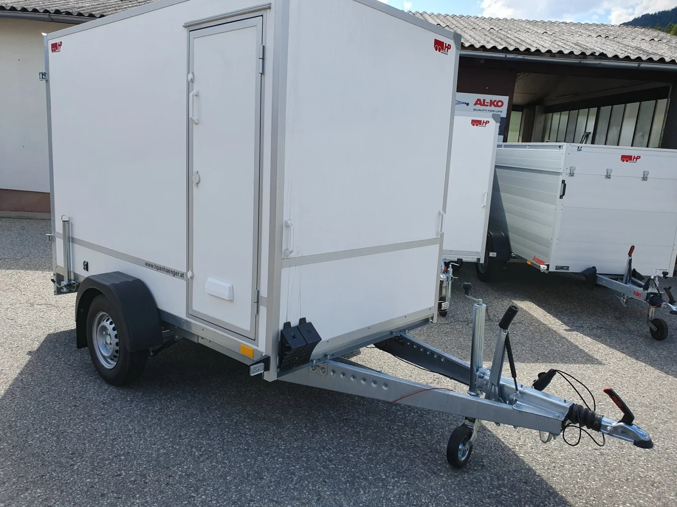 PKW-Anhänger, Autoanhänger, Kofferanhänger HP 132615-18 HK, 2620 x 1500 x 1800 mm