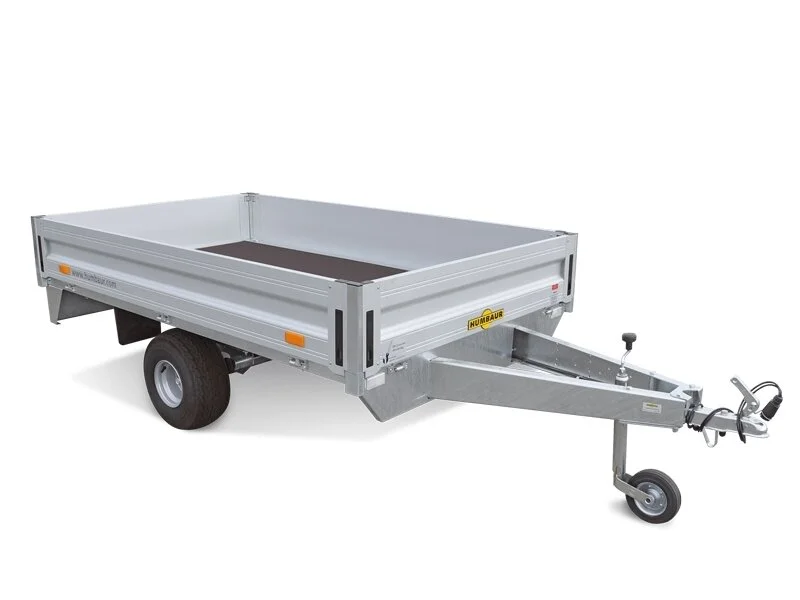 PKW-Anhänger HU 752314 - Humbaur Einachsanhänger Hochlader, Bordwände abnehmbar, 750kg bei HP-Anhänger