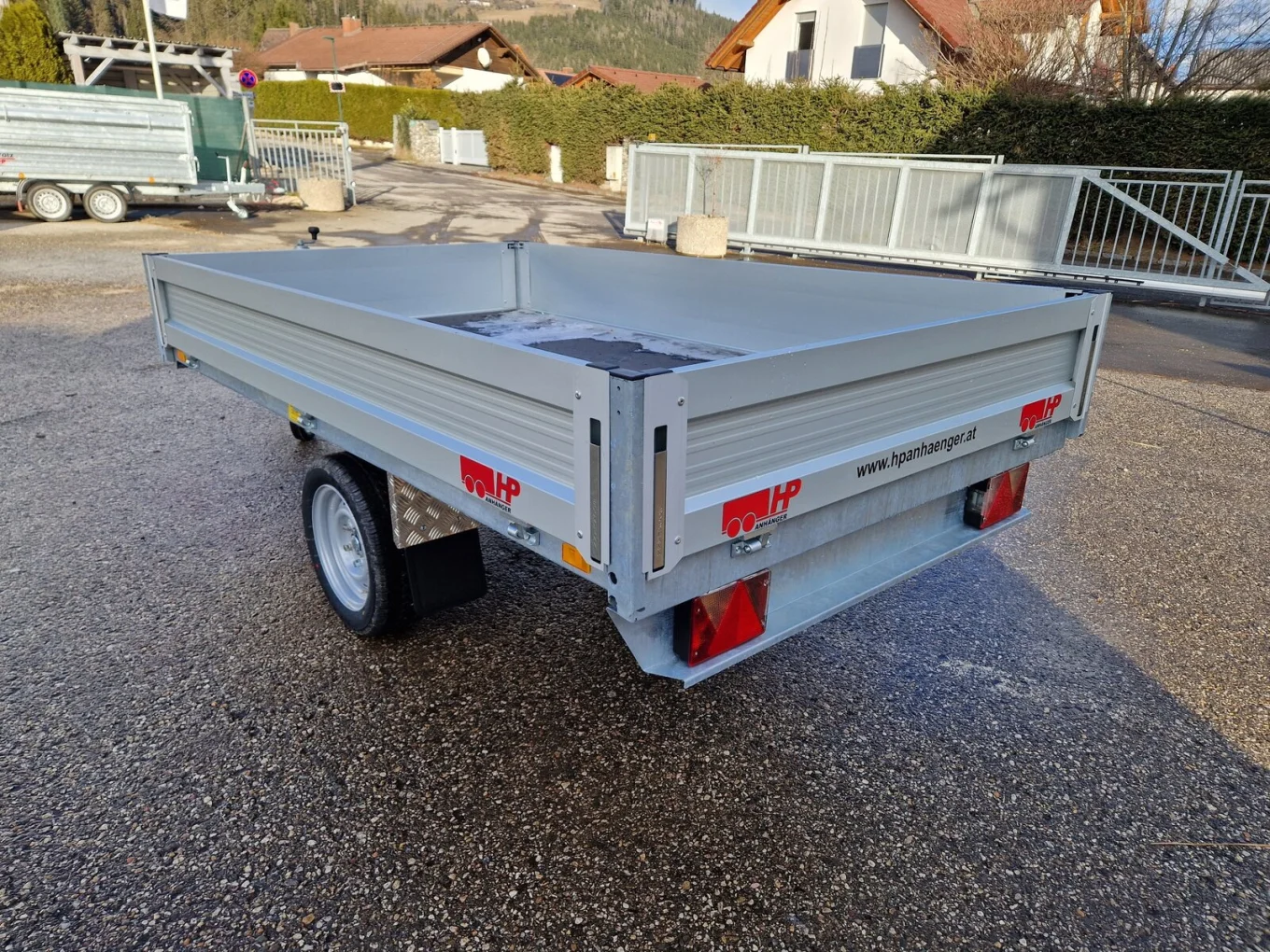 Rückwärtskipper, PKW-Anhänger HP 2515 RK-AL, einachs gebremst