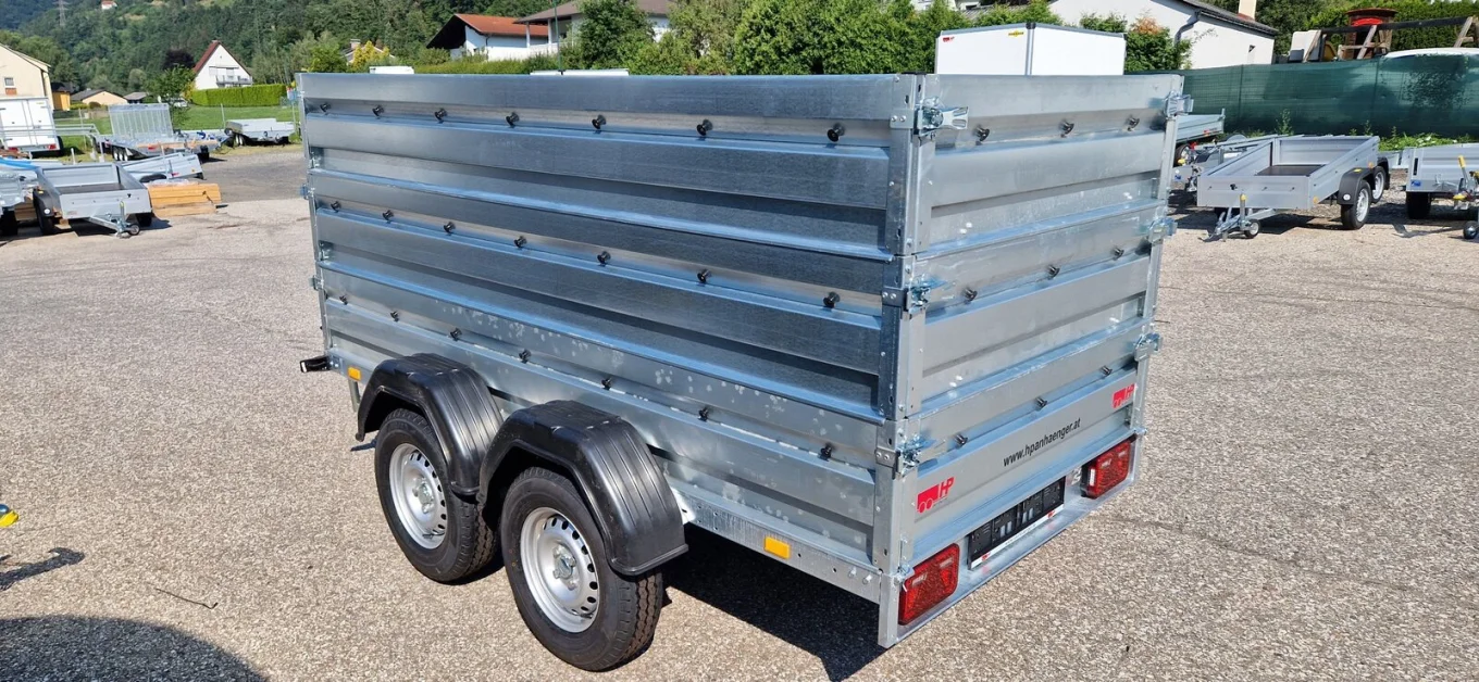 PKW-Anhänger, Tandemanhänger, HP 2715 TAA27, 2650x1500x1050 mm, 2700 kg GG