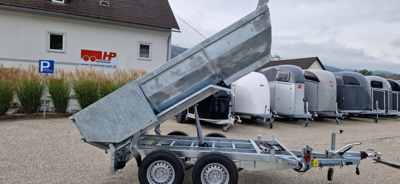 Muldenkipper, Rückwärtskipper, HP 353018 EP, 3000 x 1770 mm, 3500 kg GG