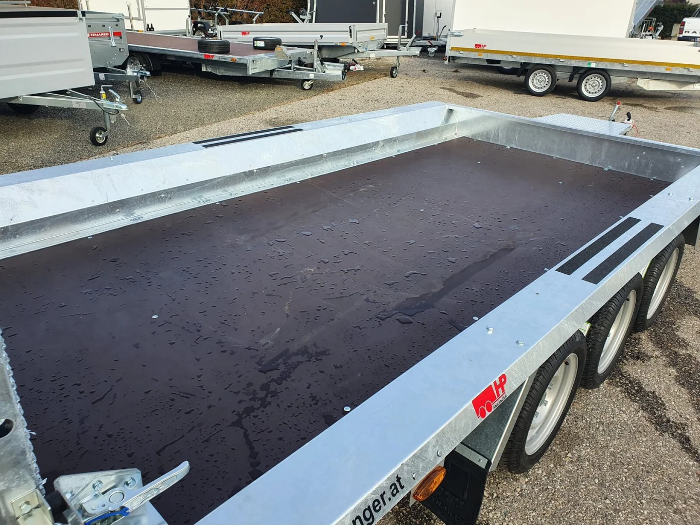 Baumaschinenanhänger, Universaltransporter HP 353518/3 Tridem