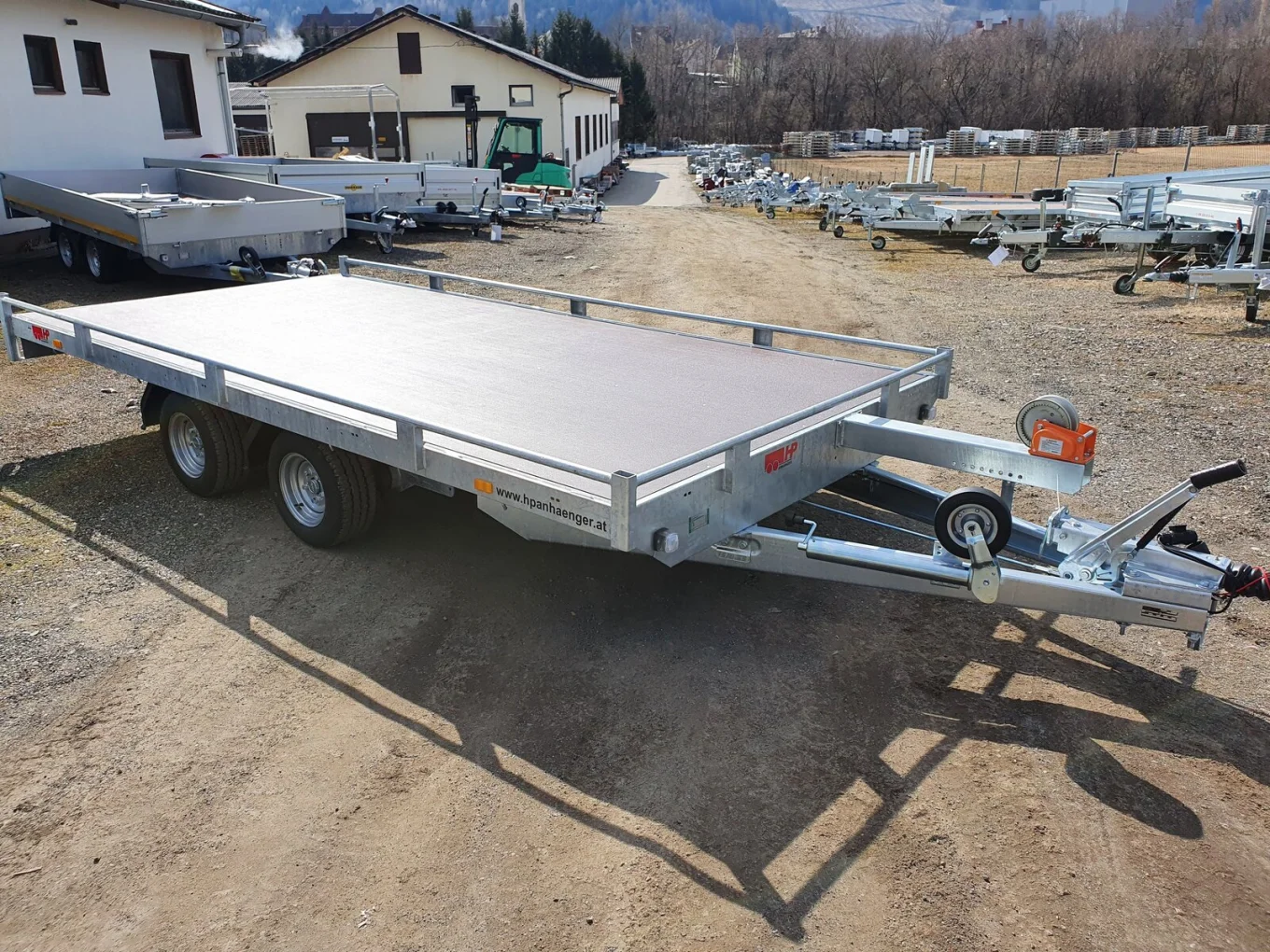 Fahrzeugtransporter, Autoanhänger, Autotransporter, Eduard 4020 NFW, 4060x2000 mm, 2700 kg GG