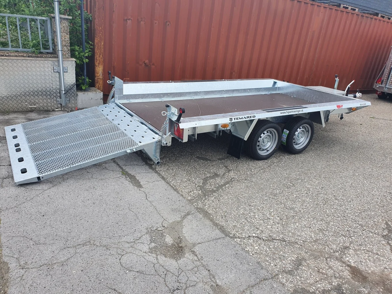 Baumaschinenanhänger, Baggeranhänger, Maschinentransporter HP 272615 T, 2700 kg