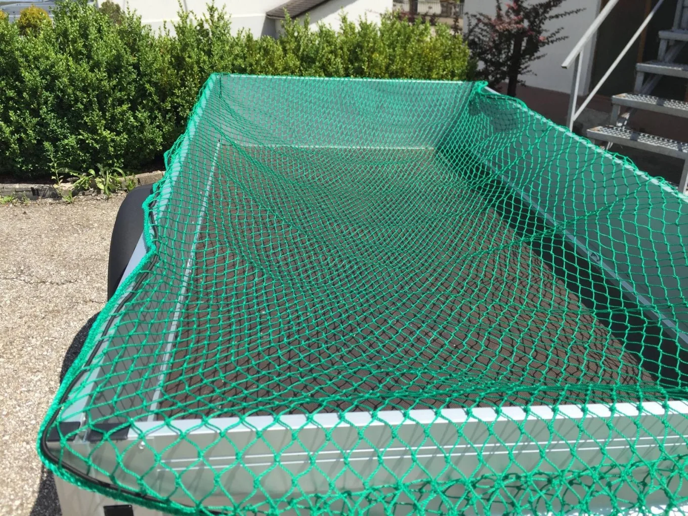 PKW-Anhänger, Autoanhänger, Humbaur HA 203015 KV, Tandemanhänger 2000 kg GG im Set mit Aufsatzwände und Flachplane